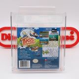 MONSTER! BASS FISHING - VGA GRADED 90 MINT GOLD! NEW & Factory Sealed with Authentic H-Seam! (GBA Game Boy Advance)