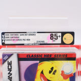 CLASSIC NES NINTENDO SERIES: PAC-MAN / PACMAN - VGA GRADED 85+ NM+ GOLD! NEW & Factory Sealed with Authentic H-Seam! (GBA Game Boy Advance)