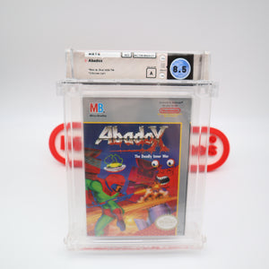 ABADOX - WATA GRADED 8.5 A! NEW & Factory Sealed with Authentic H-Seam! (NES Nintendo)