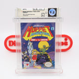 JIM HENSON'S MUPPET ADVENTURE: CHAOS AT THE CARNIVAL - WATA GRADED 9.2 A+! NEW & Factory Sealed with Authentic H-Seam! (NES Nintendo)