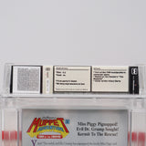 JIM HENSON'S MUPPET ADVENTURE: CHAOS AT THE CARNIVAL - WATA GRADED 9.2 A+! NEW & Factory Sealed with Authentic H-Seam! (NES Nintendo)