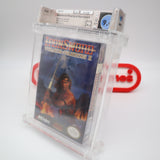 IRONSWORD: WIZARDS & WARRIORS II 2 - WATA GRADED 9.4 A+! NEW & Factory Sealed with Authentic H-Seam! (NES Nintendo)