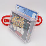 VEGAS STAKES - CGC GRADED 9.8 A++! NEW & Factory Sealed! (SNES Super Nintendo)
