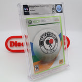 ROCKSTAR GAMES PRESENTS: TABLE TENNIS - WATA GRADED 9.6 A! NEW & Factory Sealed! (XBox 360)
