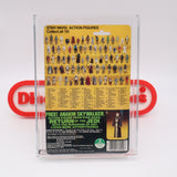 EWOK: PAPLOO - AFA GRADED 80 NM 79 BACK - NEW Authentic & Factory Sealed! (MOC Vintage Star Wars Figure)