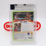 ROCKSTAR GAMES PRESENTS: TABLE TENNIS - WATA GRADED 9.6 A! NEW & Factory Sealed! (XBox 360)