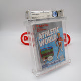 ATHLETIC WORLD - WATA GRADED 9.2 A+! NEW & Factory Sealed with Authentic H-Seam! (NES Nintendo)