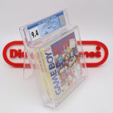 DR. MARIO / DOCTOR MARIO - CGC GRADED 9.4 A+! NEW & Factory Sealed with Authentic H-Seam! (Game Boy Original)