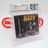 KISS PINBALL - WATA GRADED 9.8 A+! NEW & Factory Sealed! (PS1 PlayStation 1)