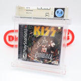 KISS PINBALL - WATA GRADED 9.8 A+! NEW & Factory Sealed! (PS1 PlayStation 1)