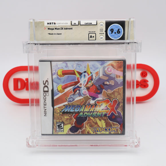 MEGA MAN ZX ADVENT - WATA GRADED 9.6 A+! NEW & Factory Sealed