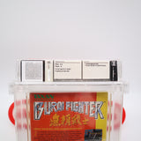 BURAI FIGHTER - WATA GRADED 8.0 A! NEW & Factory Sealed with Authentic H-Seam! (NES Nintendo)