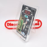 PRINCESS LEIA ORGANA IN COMBAT PONCHO - AFA GRADED 70 Y-EX+ 77 BACK - NEW Authentic & Factory Sealed! (MOC Vintage Star Wars Figure)