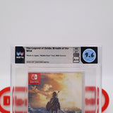 THE LEGEND OF ZELDA: BREATH OF THE WILD - WATA GRADED 9.6 A++! NEW & Factory Sealed! (Nintendo Switch) WORLD EDITION!