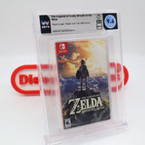 THE LEGEND OF ZELDA: BREATH OF THE WILD - WATA GRADED 9.6 A++! NEW & Factory Sealed! (Nintendo Switch) WORLD EDITION!