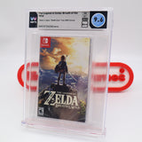 THE LEGEND OF ZELDA: BREATH OF THE WILD - WATA GRADED 9.6 A++! NEW & Factory Sealed! (Nintendo Switch) WORLD EDITION!