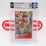 SUPER MARIO ODYSSEY - WATA GRADED 9.2 A+! NEW & Factory Sealed! (Nintendo Switch)