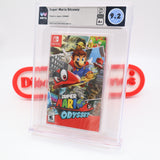 SUPER MARIO ODYSSEY - WATA GRADED 9.2 A+! NEW & Factory Sealed! (Nintendo Switch)