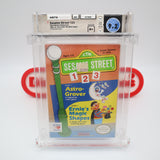 SESAME STREET 123 - WATA GRADED 9.2 A+! NEW & Factory Sealed with Authentic H-Seam! (NES Nintendo)