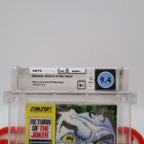 BATMAN: RETURN OF THE JOKER - WATA GRADED 9.4 B+! NEW & Factory Sealed! (NES Nintendo)