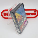 LOTUS II 2 RACING - NEW & Factory Sealed with Authentic V-Overlap Seam! (Sega Genesis)