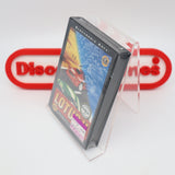 LOTUS II 2 RACING - NEW & Factory Sealed with Authentic V-Overlap Seam! (Sega Genesis)
