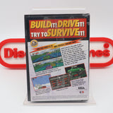 LOTUS II 2 RACING - NEW & Factory Sealed with Authentic V-Overlap Seam! (Sega Genesis)