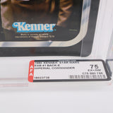 IMPERIAL COMMANDER - AFA GRADED 75 EX+/NM ESB 41 BACK - NEW Authentic & Factory Sealed! (MOC Vintage Star Wars Figure)