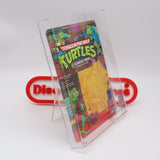 GENGHIS FROG PROOF CARD! 1989 PLAYMATES - AFA GRADED 75+ EX+/NM NEW Authentic & Unused! (Vintage TMNT)