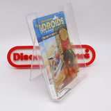 THALL JOBEN with COLLECTOR'S COIN! AFA GRADED 70+ Y-EX+ 12 BACK - NEW Authentic & Factory Sealed! (MOC Vintage Star Wars DROIDS)