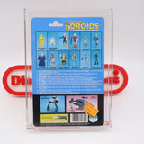 THALL JOBEN with COLLECTOR'S COIN! AFA GRADED 70+ Y-EX+ 12 BACK - NEW Authentic & Factory Sealed! (MOC Vintage Star Wars DROIDS)