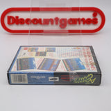 THE AQUATIC GAMES STARRING JAMES POND AND TEH AQUABATS - NEW & Factory Sealed with Authentic V-Overlap Seam! (Sega Genesis)