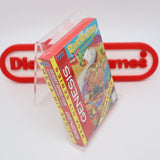 DESERT DEMOLITION STARRING ROAD RUNNER and WILE E. COYOTE - NEW & Factory Sealed with Authentic V-Overlap Seam! (Sega Genesis)