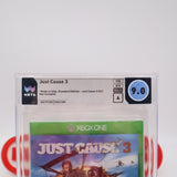 JUST CAUSE 3 III - CGC GRADED 9.0 A! NEW & Factory Sealed! (XBox 360)