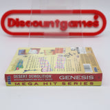 DESERT DEMOLITION STARRING ROAD RUNNER and WILE E. COYOTE - NEW & Factory Sealed with Authentic V-Overlap Seam! (Sega Genesis)