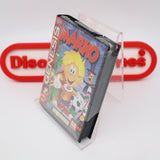 MARKO FUTBOL / SOCCER ADVENTURE - NEW & Factory Sealed with Authentic V-Overlap Seam! (Sega Genesis)