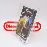 BIB FORTUNA - AFA GRADED 80+ Y-NM 65 BACK - NEW Authentic & Factory Sealed! (MOC Vintage Star Wars Figure)