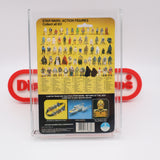 BIB FORTUNA - AFA GRADED 80+ Y-NM 65 BACK - NEW Authentic & Factory Sealed! (MOC Vintage Star Wars Figure)