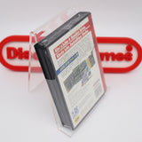COMBAT CARS (CLAMSHELL POP 1!) NEW & Factory Sealed with Authentic V-Overlap Seam! (Sega Genesis)