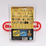NIEN NUNB WITH COIN OFFER (POP 1, HIGHEST!) - CAS GRADED 80 Y-NM 65 BACK - NEW Authentic & Factory Sealed! (MOC Vintage Star Wars Figure)