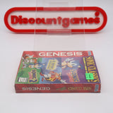 SONIC CLASSICS (SONIC THE HEDGEHOG 1 2 & ROBOTNIK) - NEW & Factory Sealed with Authentic 3-Sided Seam! (Sega Genesis)