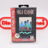 COLUMNS (SEGA CLASSICS VARIANT) - NEW & Factory Sealed with Authentic V-Overlap Seam! (Sega Genesis)