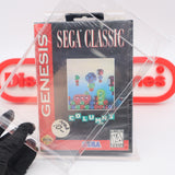 COLUMNS (SEGA CLASSICS VARIANT) - NEW & Factory Sealed with Authentic V-Overlap Seam! (Sega Genesis)