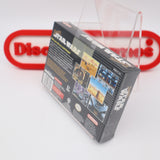 SUPER STAR WARS (THE ORIGINAL!) - NEW & Factory Sealed with Authentic V-Seam! (SNES Super Nintendo)