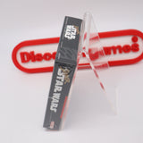 SUPER STAR WARS (THE ORIGINAL!) - NEW & Factory Sealed with Authentic V-Seam! (SNES Super Nintendo)