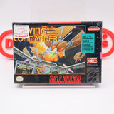 WING COMMANDER - NEW & Factory Sealed with Authentic V-Seam! (SNES Super Nintendo)