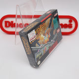 WING COMMANDER - NEW & Factory Sealed with Authentic V-Seam! (SNES Super Nintendo)