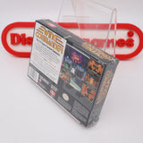 WING COMMANDER - NEW & Factory Sealed with Authentic V-Seam! (SNES Super Nintendo)