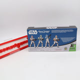 STAR WARS: CLONE TROOPER TROOP BUILDER 4-PACK - ENTERTAINMENT EARTH EXCLUSIVE! NEW Authentic & Factory Sealed!