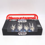 STAR WARS: CLONE TROOPER TROOP BUILDER 4-PACK - ENTERTAINMENT EARTH EXCLUSIVE! NEW Authentic & Factory Sealed!